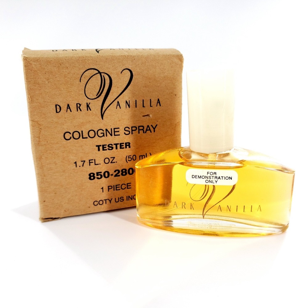 Vintage Dark Vanilla by Coty 1.7 fl oz 50mL Cologne Spray Tester No Cap New